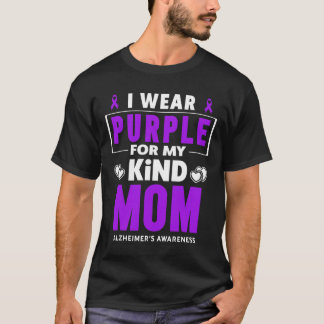 Ich trage Lila für meine Mama Heimerheimer Sensibi T-Shirt