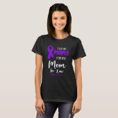 Ich trage Lila für meine Mama im Jura für Lupus Aw T-Shirt (Vorne ganz)