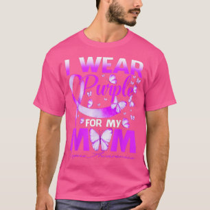 Ich trage Lila für meine Mama Lupus-Butterfly T-Shirt