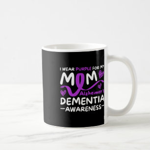 Ich trage Lila für meine Mom Gehirnkrankheit Kaffeetasse