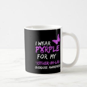 Ich trage Lila für meine Schwiegermutter Überdosis Kaffeetasse