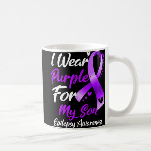 Ich trage Lila für meine Son Epilepsy-Geschenke Kaffeetasse