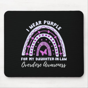Ich trage Lila für meine Tochter in der Zeit der Ü Mousepad