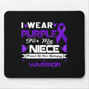 Ich trage Lila für meinen Nichte Stolz auf unsere  Mousepad