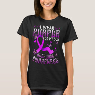 Ich trage Lila für meinen Sohn wegen Überdosierung T-Shirt