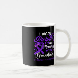 Ich trage Lila Gedächtnis für meine Oma-Überdosier Kaffeetasse