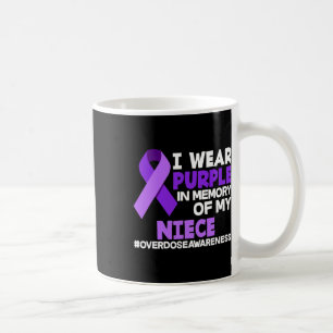 Ich trage Lila im Gedächtnis meiner Nichte Überdos Kaffeetasse