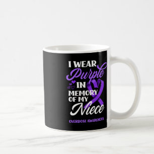 Ich trage Lila im Gedächtnis meiner Nichte Überdos Kaffeetasse