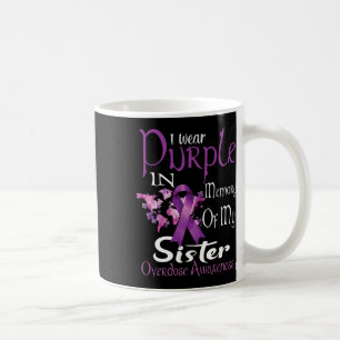 Ich trage Lila im Gedächtnis meiner Schwester Über Kaffeetasse