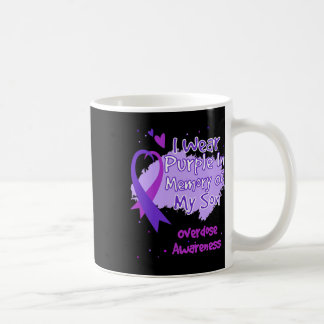 Ich trage Lila im Gedächtnis meines Sohnes Überdos Kaffeetasse