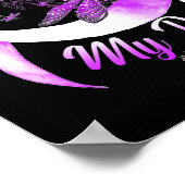 Ich trage Lila im Gedächtnis meines Vaters Überdos Poster (Ecke)