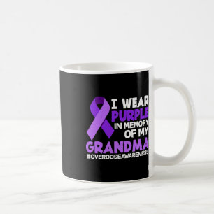 Ich trage Lila in Erinnerung an meine Oma-Überdosi Kaffeetasse