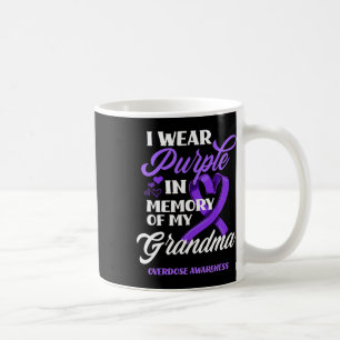 Ich trage Lila in Erinnerung an meine Oma-Überdosi Kaffeetasse