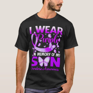 Ich trage Lila in Erinnerung an meinen Sohn Überdo T-Shirt