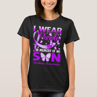 Ich trage Lila in Erinnerung an meinen Sohn Überdo T-Shirt