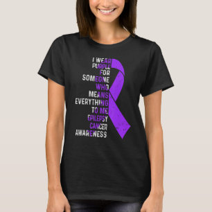 Ich trage Lila Multiplen Epilepsie-Sensibilisierun T-Shirt
