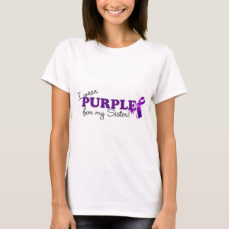 Ich trage Lila T-Shirt
