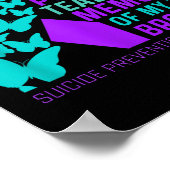 Ich trage Lila und Aquamarin für meinen Bruder Sui Poster (Ecke)