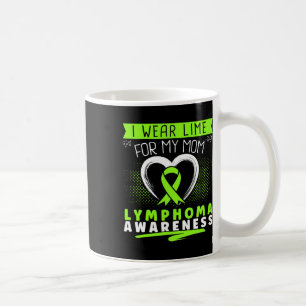 Ich trage Lime für das Lymphom-Bewusstsein meiner Kaffeetasse