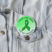 Ich trage Limettengrün für meinen Opa-Lyme-Button Button (Beispiel)