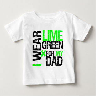 Ich trage Limones grünes Band für mein Baby T-shirt