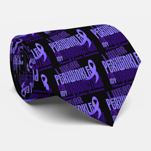 Ich trage Magen-Krebs der Singrün-Großmutter-6,4 Krawatte (Gerollt)