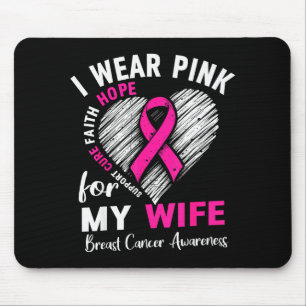 Ich trage Nk für das Brustkrebsbewusstsein meiner Mousepad