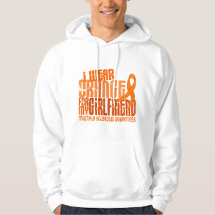 Ich trage orange Freundin 6,4 Hoodie