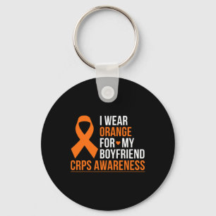 Ich trage Orange für mein Freund Rsd Crps Bewussts Schlüsselanhänger
