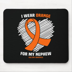 Ich trage Orange für mein nepalewer Rsdcrps Bewuss Mousepad