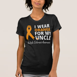 Ich trage Orange für mein Onkel T Shirt MS Bewusst