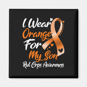 Ich trage Orange für mein Sohn Rsd Crps Bewusstsei Magnet