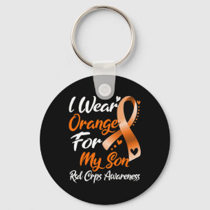 Ich trage Orange für mein Sohn Rsd Crps Bewusstsei Schlüsselanhänger