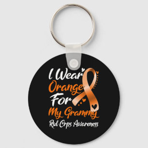 Ich trage Orange für meine Grammy RSD CRPS-Aufklär Schlüsselanhänger