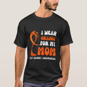 Ich trage Orange für meine Mama, die sich selbst v T-Shirt