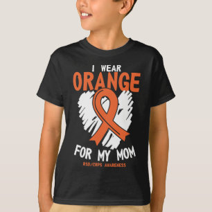 Ich trage Orange für meine Mama RSD-Crps Unterstüt T-Shirt