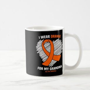Ich trage Orange für meine Oma-Rsdcrps-Aufmerksamk Kaffeetasse