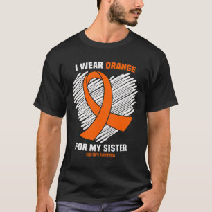 Ich trage Orange für meine Schwester Rsdcrps Bewus T-Shirt