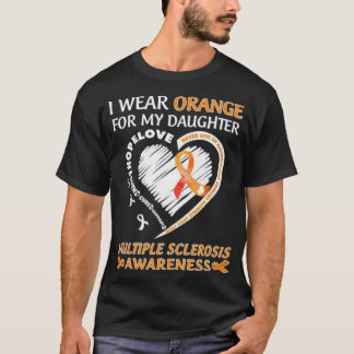 Ich trage Orange für meine Tochter T-Shirt