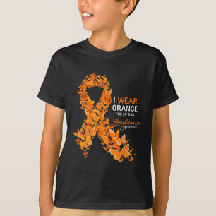 Ich trage Orange für meinen Vater – Leukämie-Bewus T-Shirt