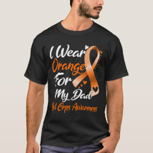 Ich trage Orange für meinen Vater Rsd Crps Bewusst T-Shirt