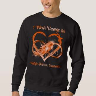 Ich trage Orange für Multiple Sklerose Awareness I Sweatshirt