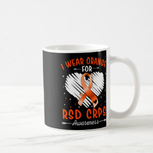 Ich trage Orange für RSD Crps Sensibilität Band He Kaffeetasse