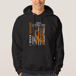 Ich trage Orange Patentochter Multiple Sklerose be Hoodie