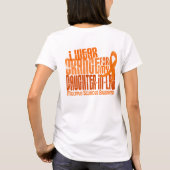 Ich trage orange Schwiegertochter-multiple T-Shirt (Rückseite)