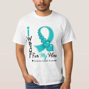 Ich trage Ovarialkarzinom für meine Helden-T - Sh T-Shirt