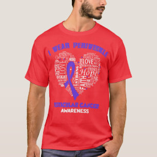 Ich trage Periwinkle zur Sensibilisierung für Hode T-Shirt