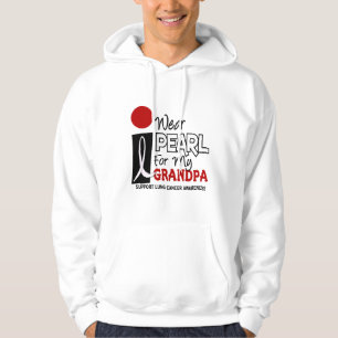 Ich trage Perle für meinen Großvater 9 Hoodie