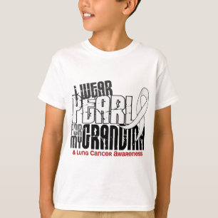 Ich trage Perle für meinen Lungenkrebs der T-Shirt