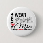 Ich trage Perlenband für meine Mama Button (Vorderseite)